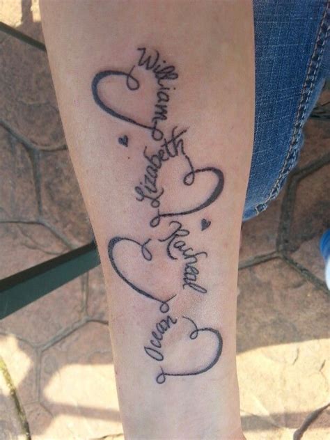 family tattoo heart|family heart tattoos for women.